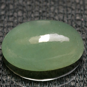 Jadeíta Verde natural de 3.20 ct, Transparente, Transparente / Translúcido