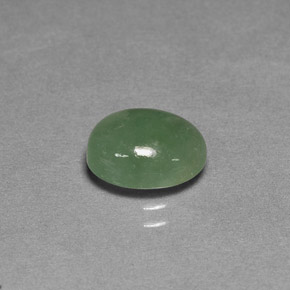 Jadeíta Verde natural de 2.82 ct, Transparente, Transparente / Translúcido