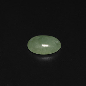 Jadeíta Verde natural de 1.70 ct, Transparente, Transparente / Translúcido