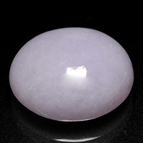 Jadeíta azul natural de 12,21 ct, corte óvalo, opaco