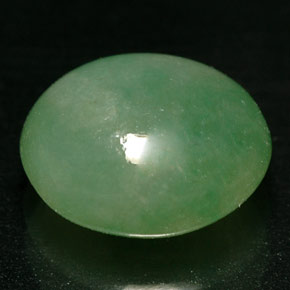 Jadeíta Verde natural de 2.71 ct, Transparente, Transparente / Translúcido