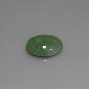 Jadeíta Verde natural de 2.31 ct, Transparente, Transparente / Translúcido