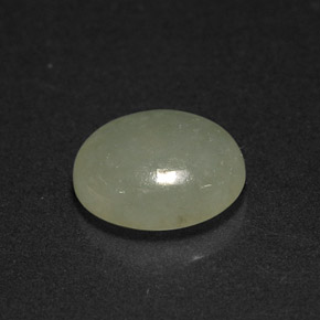 Jadeíta verde natural de 1,98 ct, corte óvalo, translúcido