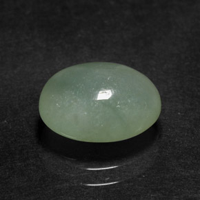Jadeíta Verde natural de 3.23 ct, Transparente, Transparente / Translúcido