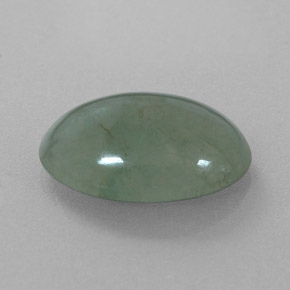Jadeíta Verde natural de 6.49 ct, Corte Óvalo, Translúcido
