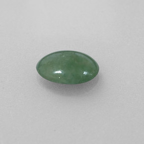Jadeíta Verde natural de 1.51 ct, Corte Óvalo, Translúcido