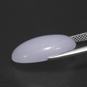 Jadeíta Lavanda natural de 10.72 ct, Corte Óvalo, Opaco