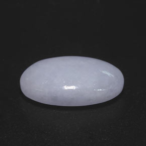 Jadeíta azul natural de 11,83 ct, corte óvalo, opaco