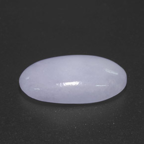 Jadeíta azul natural de 11,15 ct, corte óvalo, opaco