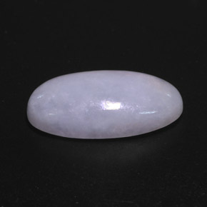 Jadeíta Lavanda natural de 11.87 ct, Corte Óvalo, Opaco