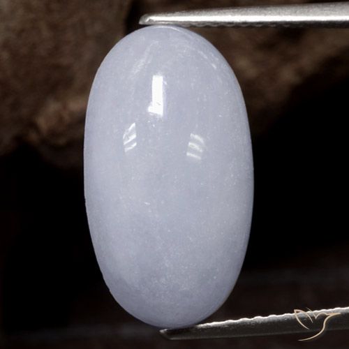 9.97ct Natural Violeta claro Jadeíta, Ovalada, Opaco