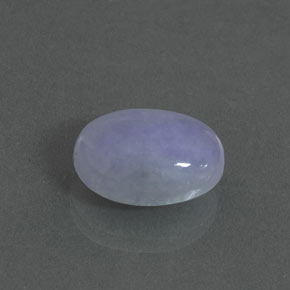 Jadeíta Lavanda natural de 8.84 ct, Corte Óvalo, Opaco