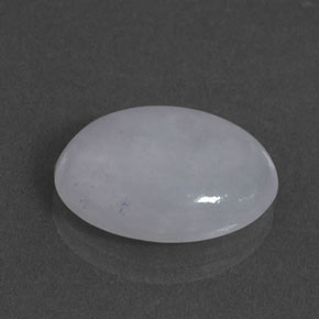 Jadeíta azul natural de 11,27 ct, corte óvalo, translúcido