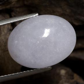 Jadeíta Lavanda natural de 11.62 ct, Corte Óvalo, Translúcido