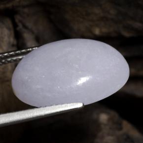 Jadeíta Lavanda natural de 11.62 ct, Corte Óvalo, Translúcido
