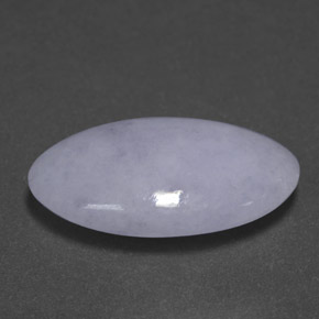 Jadeíta Lavanda natural de 10.43 ct, Corte Óvalo, Opaco