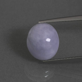 Jadeíta Lavanda natural de 5.09 ct, Corte Óvalo, Opaco
