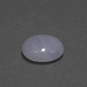 Jadeíta Lavanda natural de 2.84 ct, Corte Óvalo, Opaco