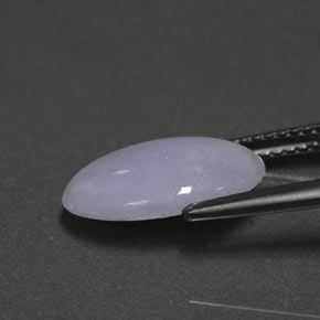 Jadeíta Lavanda natural de 3.51 ct, Corte Óvalo, Opaco