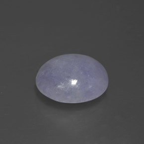 Jadeíta Lavanda natural de 3.19 ct, Corte Óvalo, Opaco