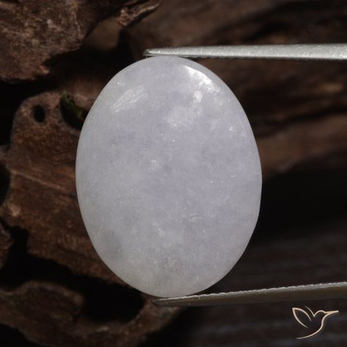 15.11ct Natural Gris Jadeíta, Ovalada, Translúcido