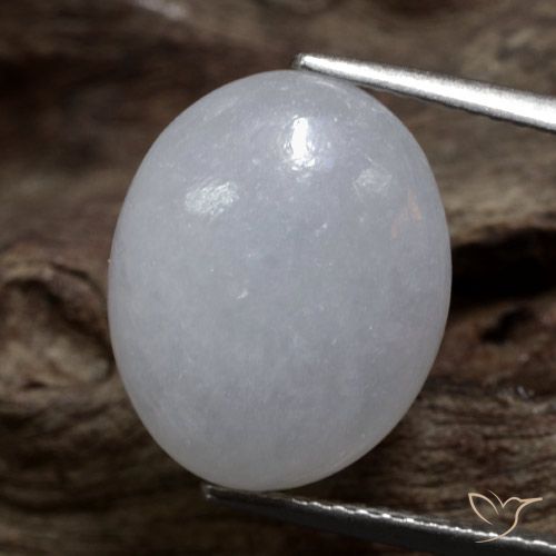 8.74ct Natural Verde medio Jadeíta, Ovalada, Translúcido