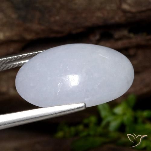 Jadeíta Violeta claro natural de 13.06 ct, Corte Óvalo, Translúcido