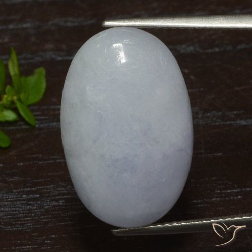 15.02ct Natural Verde claro Jadeíta, Ovalada, Translúcido