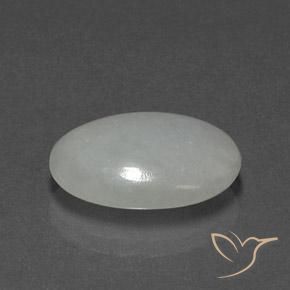 Jadeíta Verde medio natural de 8.42 ct, Ovalada, Opaco
