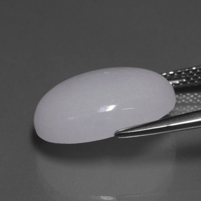 Jadeíta Lavanda natural de 9.73 ct, Corte Óvalo, Translúcido