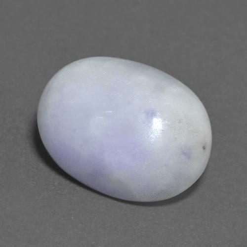 Jadeíta Violeta claro natural de 12.38 ct, Corte Óvalo, Opaco