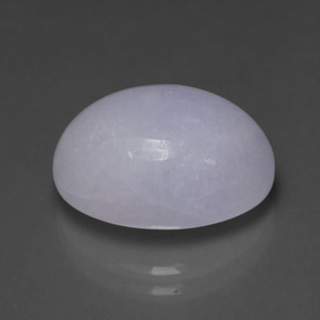 Jadeíta azul natural de 11,64 ct, corte óvalo, translúcido