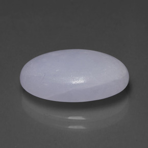 Jadeíta azul natural de 8,74 ct, corte óvalo, translúcido