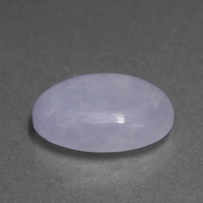 Jadeíta azul natural de 7,84 ct, corte óvalo, translúcido