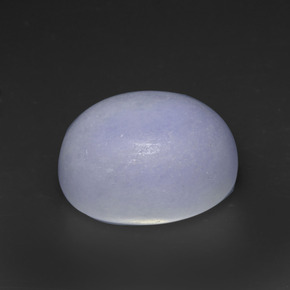 Jadeíta Lavanda natural de 21.40 ct, Ovalada, Opaco
