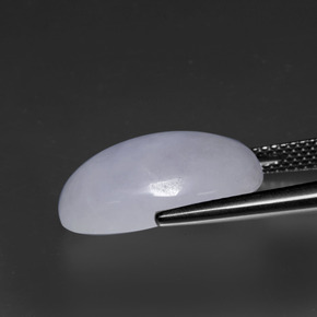 Jadeíta Lavanda natural de 13.55 ct, Ovalada, Opaco