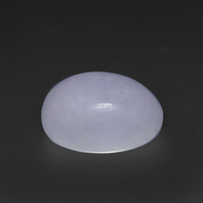 Jadeíta Lavanda natural de 15.97 ct, Ovalada, Opaco