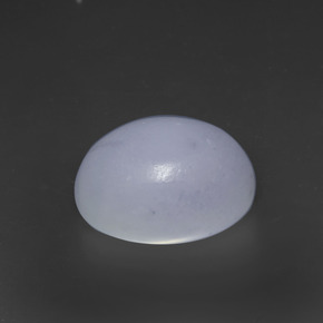 Jadeíta Lavanda natural de 14.60 ct, Ovalada, Opaco