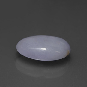Jadeíta Lavanda natural de 4.38 ct, Corte Óvalo, Opaco