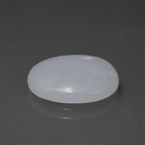 Jadeíta azul natural de 4,62 ct, corte óvalo, translúcido