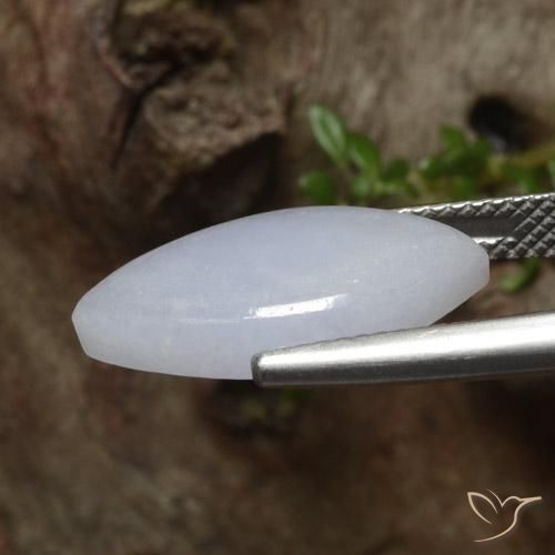 Jadeíta Verde claro natural de 5.79 ct, Marquesa, Translúcido
