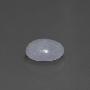 Jadeíta azul natural de 2,00 ct, corte óvalo, translúcido