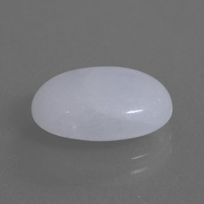 Jadeíta azul natural de 7,79 ct, corte óvalo, translúcido