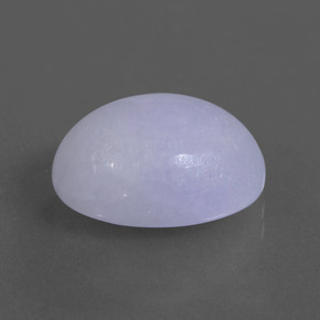 Jadeíta Lavanda natural de 11.64 ct, Corte Óvalo, Translúcido