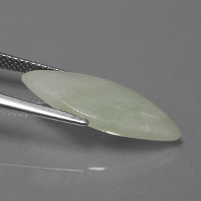 Jadeíta Verde natural de 5.80 ct, Marquesa, Translúcido