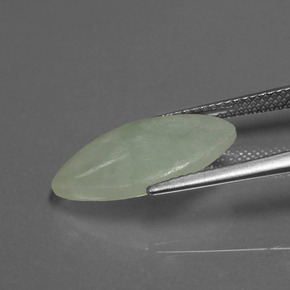 Jadeíta Verde natural de 5.03 ct, Marquesa, Translúcido