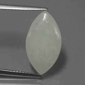 Jadeíta Verde natural de 4.68 ct, Marquesa, Translúcido