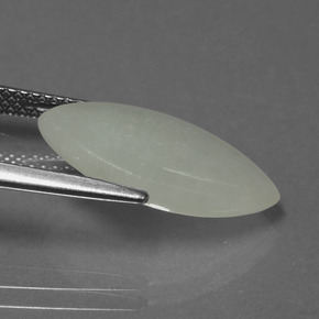 Jadeíta Verde natural de 4.68 ct, Marquesa, Translúcido