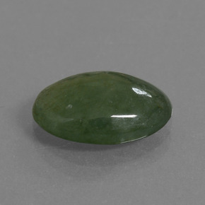 Jadeíta Verde natural de 4.63 ct, Corte Óvalo, Translúcido