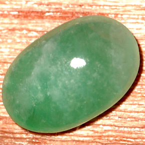 Jadeíta Blanco natural de 2.95 ct, Corte Óvalo, Opaco